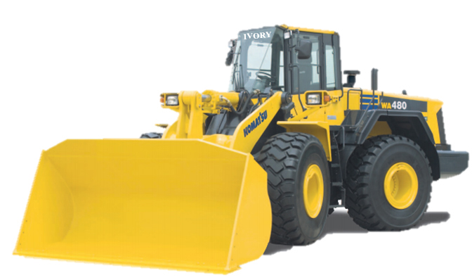 Wheel loaders for supporting construction works